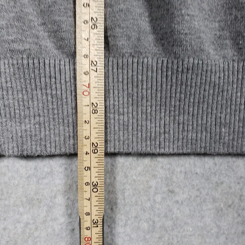 Free‎ Assembly Mens Sweater Crewneck 2XL Gray V-Stitch Knit MSW00094 Pullover